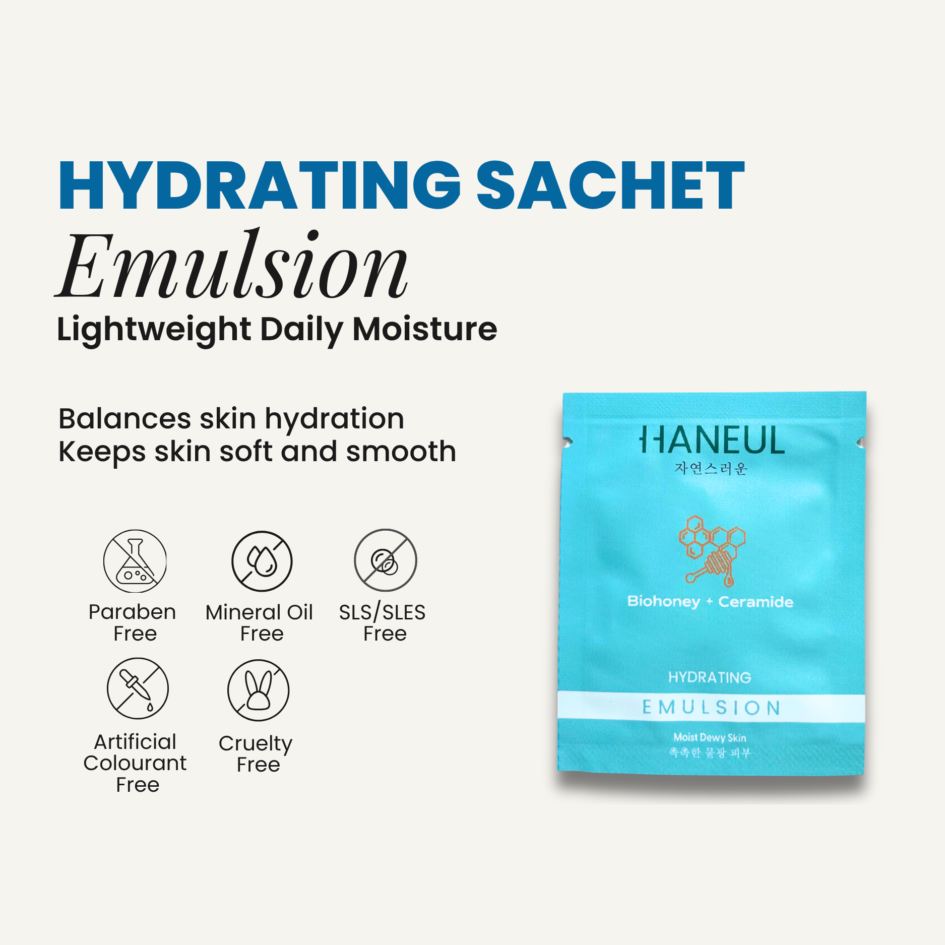HANEUL Hydrating Emulsion Sachet 3ml