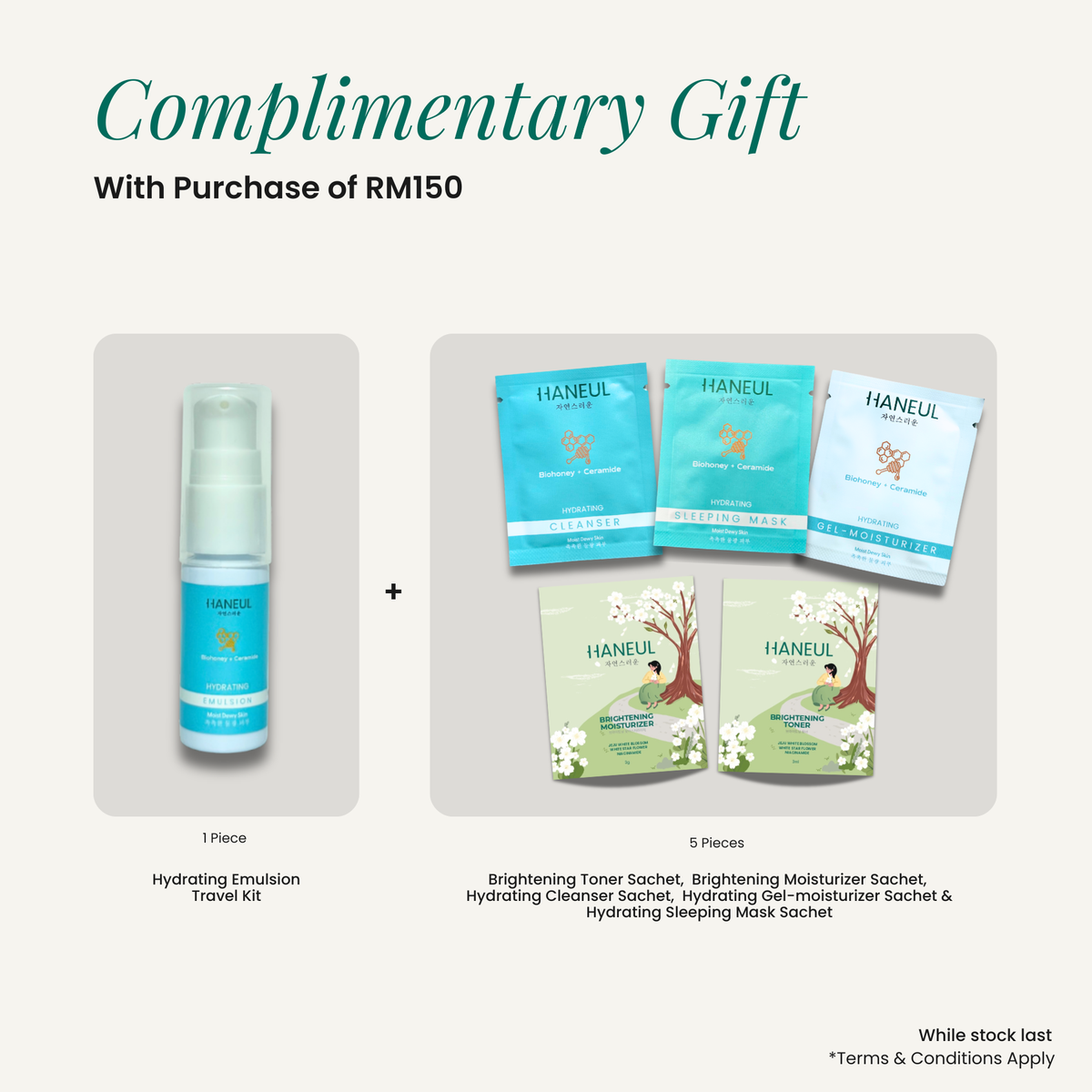 HANEUL Complimentary Gift Tier 3