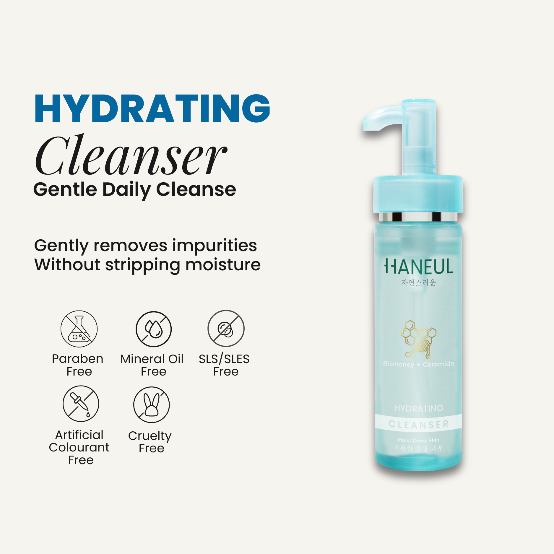 HANEUL Hydrating Gel Cleanser (150ml)