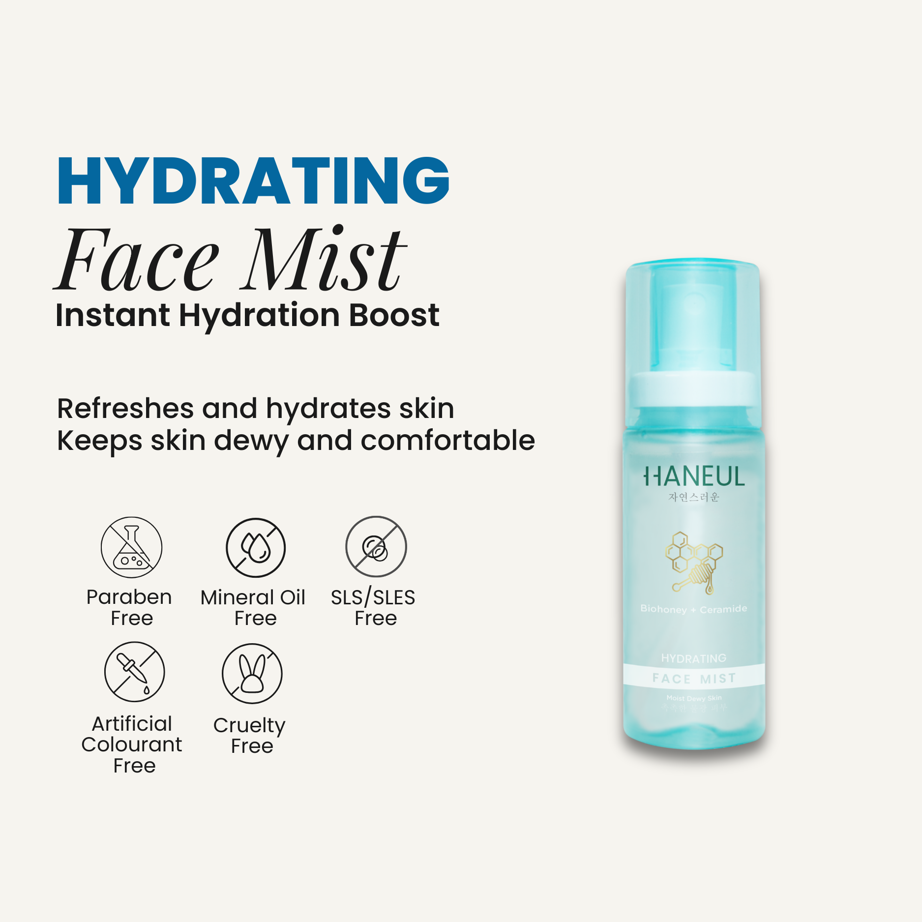 HANEUL Hydrating Face Mist (50ml)