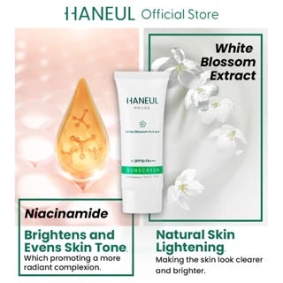 HANEUL Radiant Glow Combo (Brightening Cleanser 100g + Brightening Sunscreen 30g)
