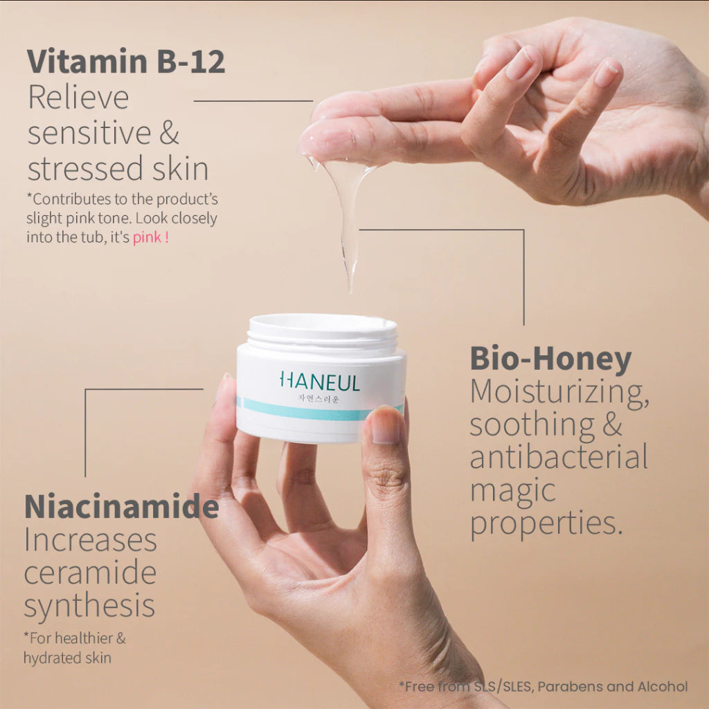 HANEUL Glow Shield Combo (Hydrating Gel-Moisturizer 45g & Brightening Sunscreen 30g)