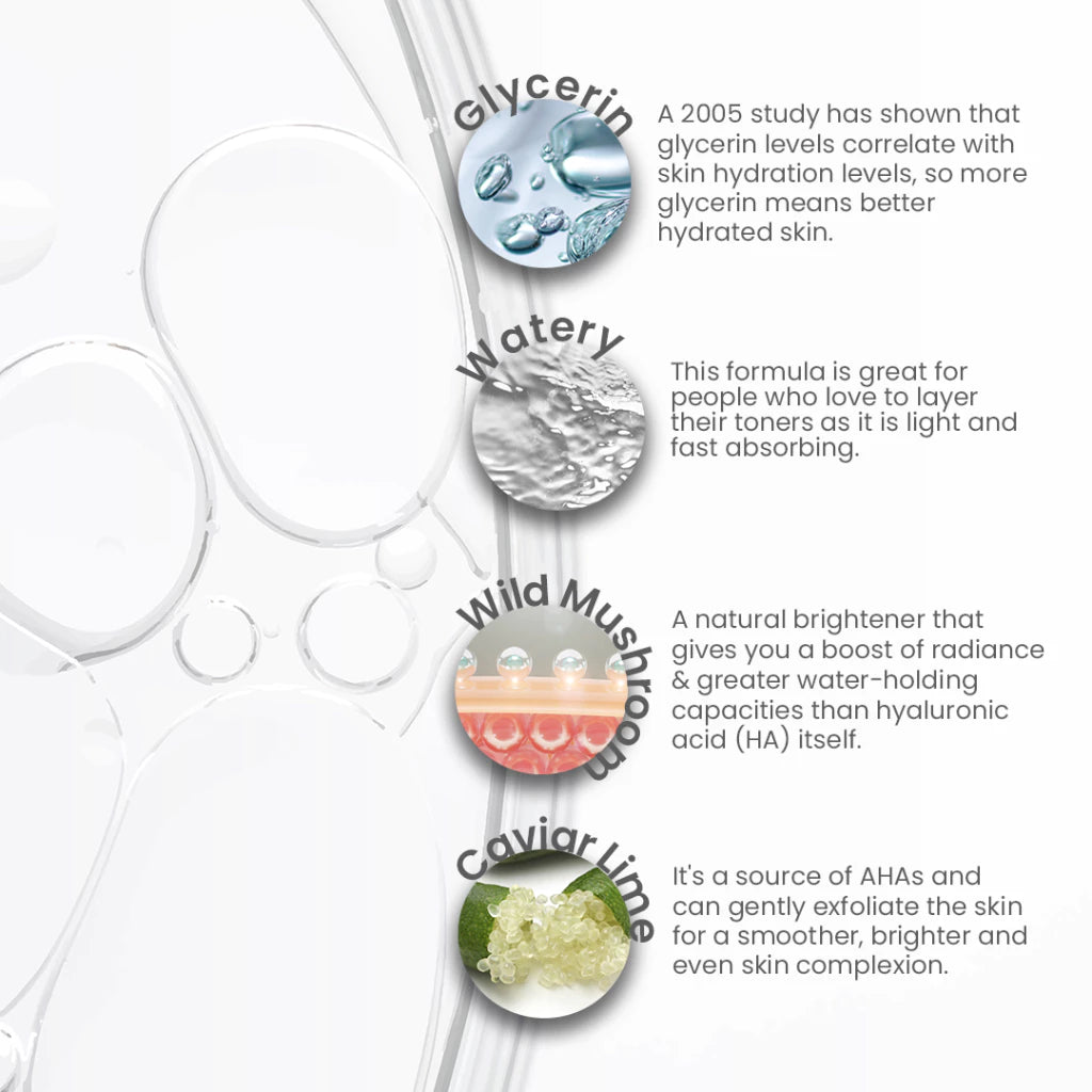 HANEUL Brightening Serum with White Blossom Extract & Niacinamide for Uneven Skin Tone, Dull and Dry Skin [30ml] Serum Muka