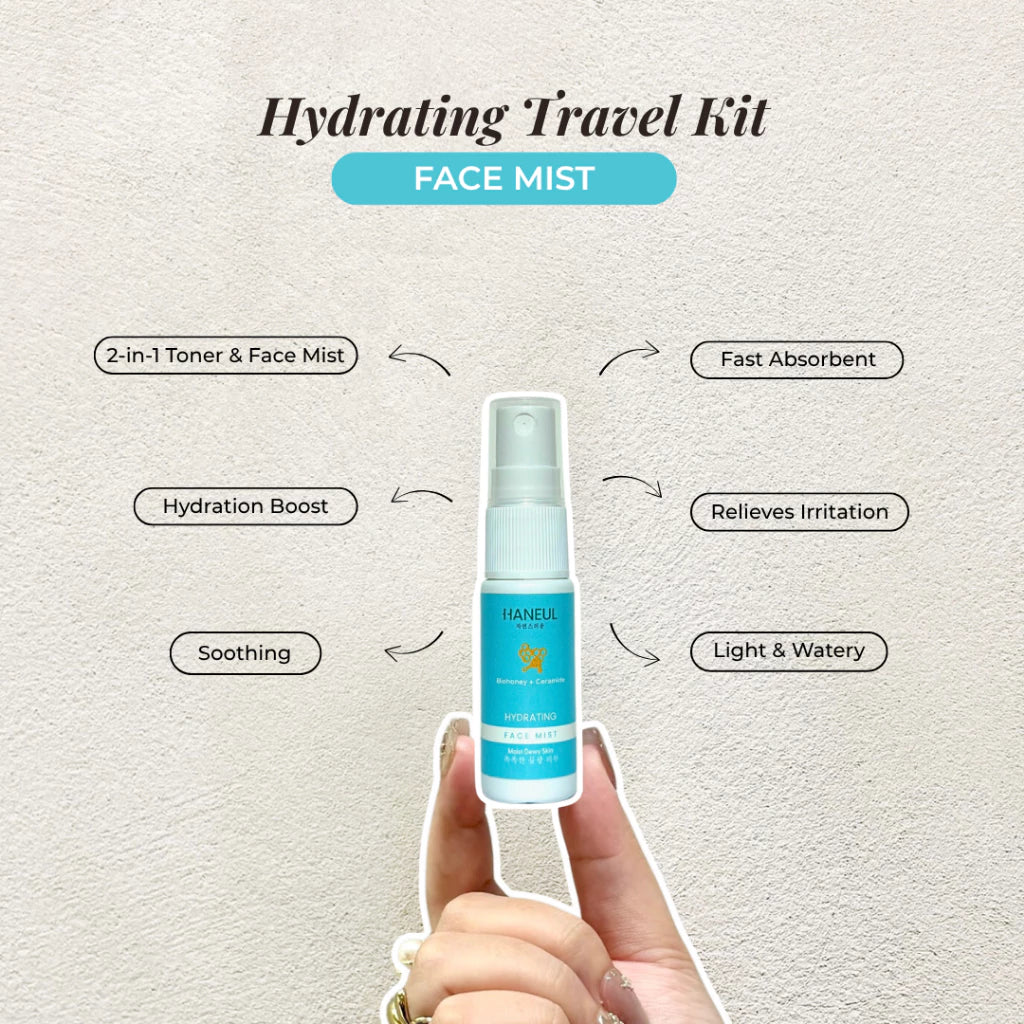 HANEUL Hydrating Breeze Travel Kit - 2pcs (Face Mist + Emulsion)