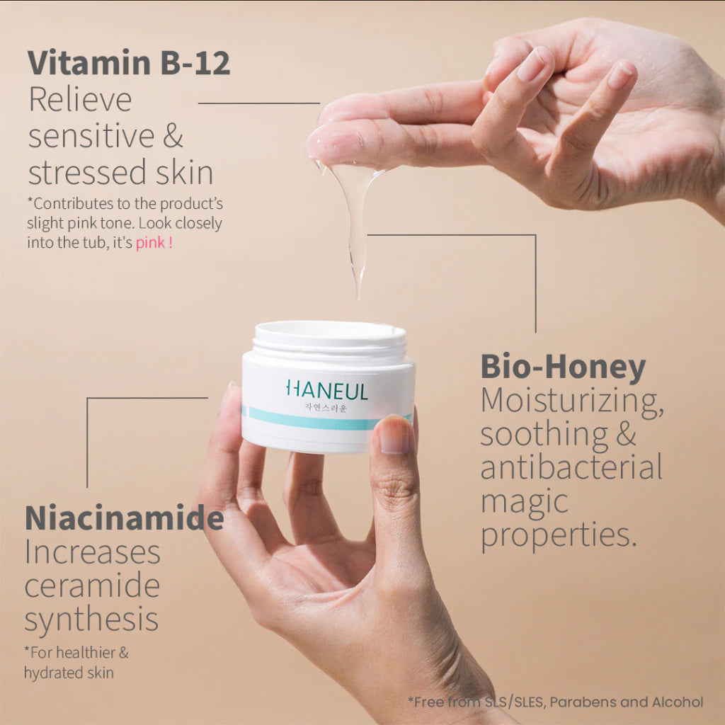 HANEUL Hydrating Gel-Moisturizer for Non-Greasy Hydration (45g) Gel Pelembab Muka