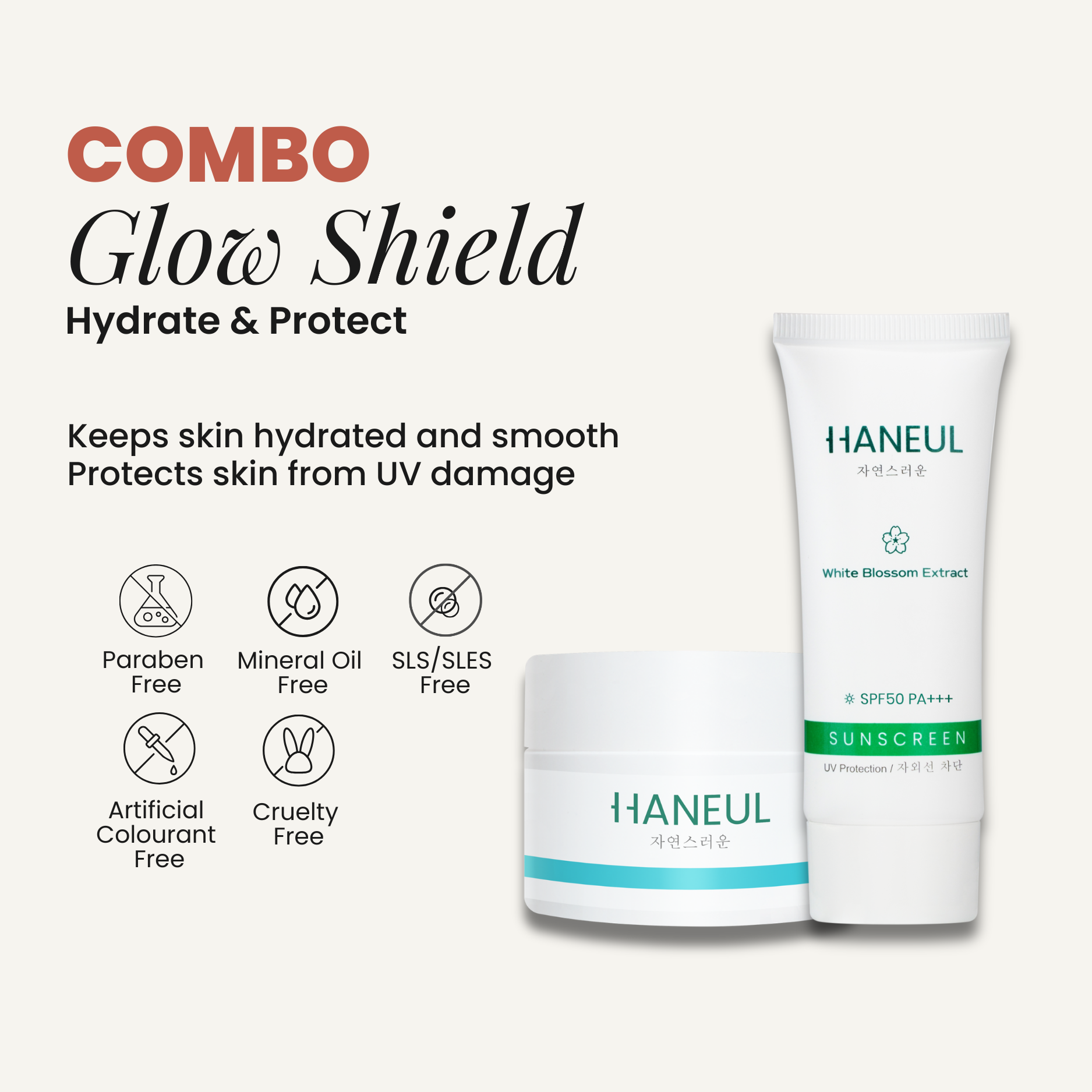 HANEUL Glow Shield Combo
