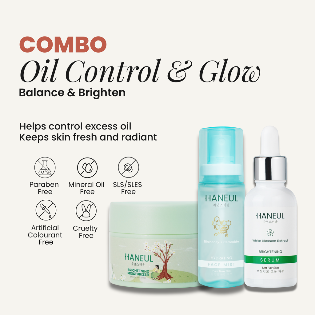 HANEUL Oil-Control & Glow Combo