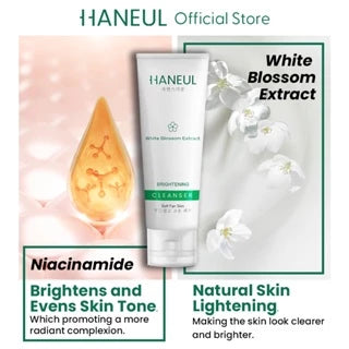 HANEUL Radiant Glow Combo (Brightening Cleanser 100g + Brightening Sunscreen 30g)