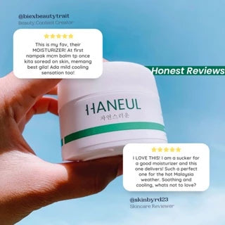 HANEUL Glow Combo (Brightening Moisturizer 50g & Hydrating Face Mist 50ml)