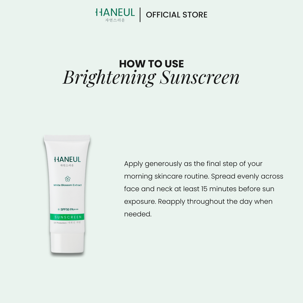 HANEUL Brightening Sunscreen SPF50 PA+++ (30g)
