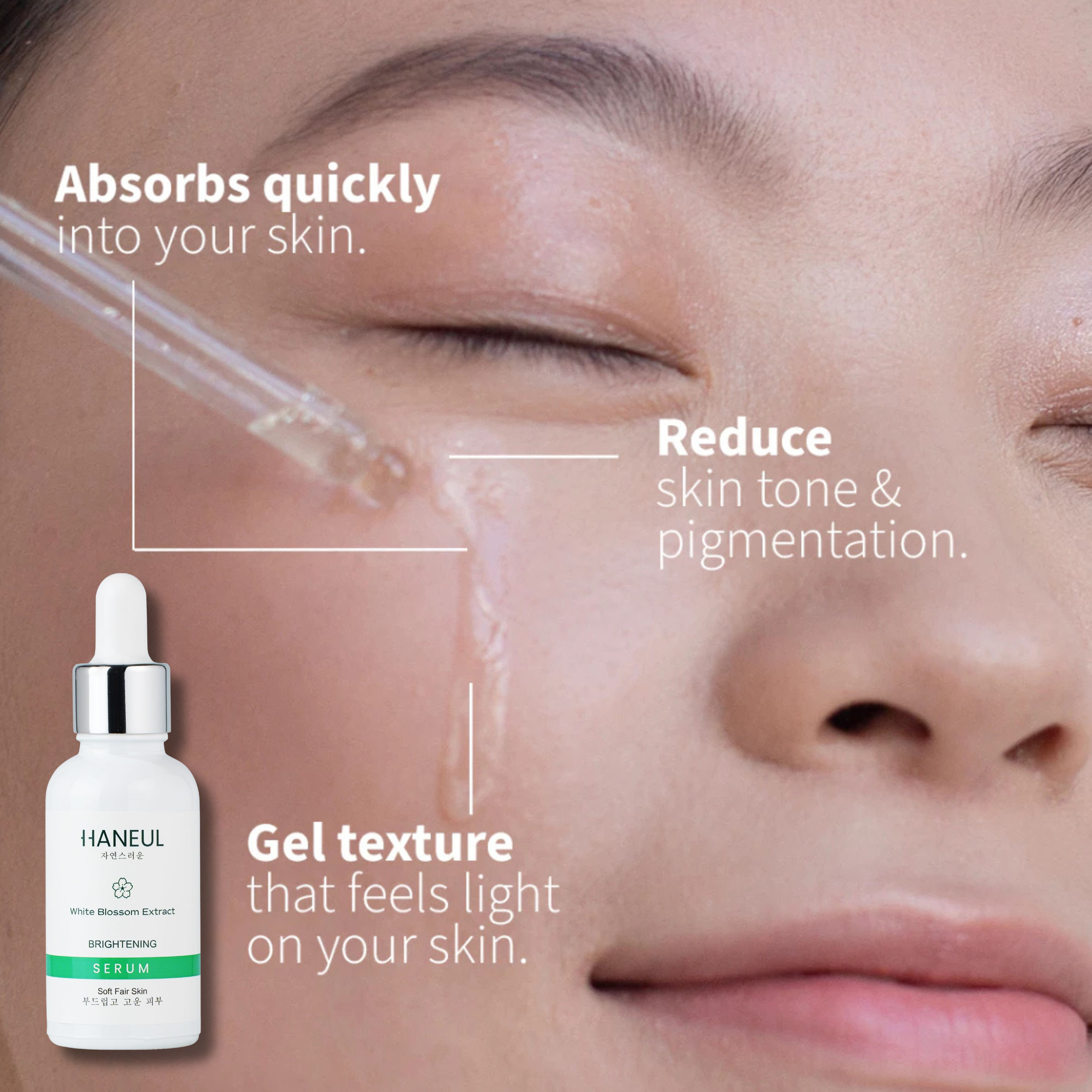 HANEUL White Blossom Brightening Set