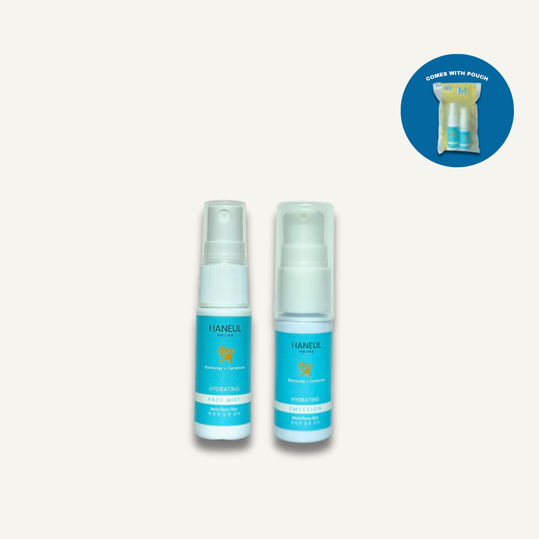 HANEUL Hydrating Breeze Travel Kit - 2pcs (Face Mist + Emulsion)