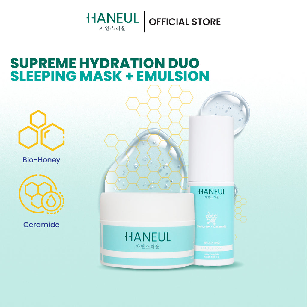 HANEUL Supreme Hydration Combo (Hydrating Emulsion 30ml & Hydrating Sleeping Mask 40g)