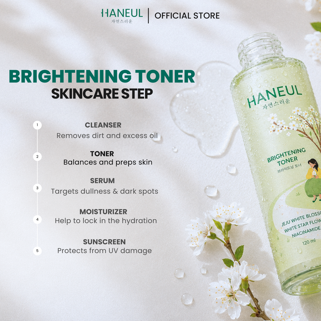 HANEUL White Blossom Brightening Set