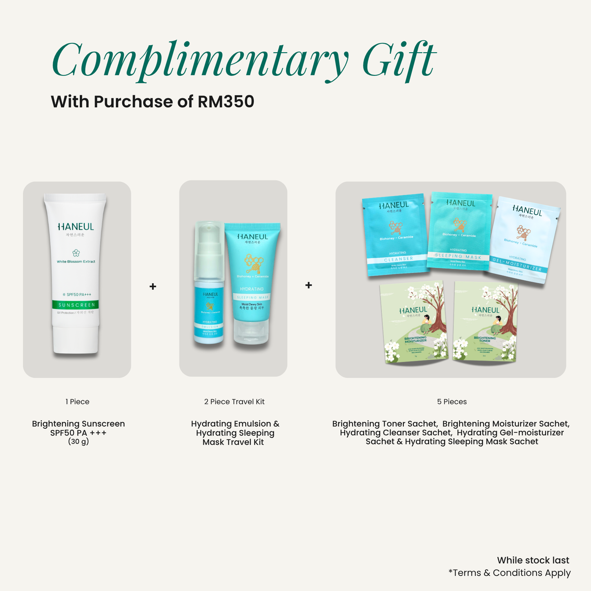 HANEUL Complimentary Gift Tier 5